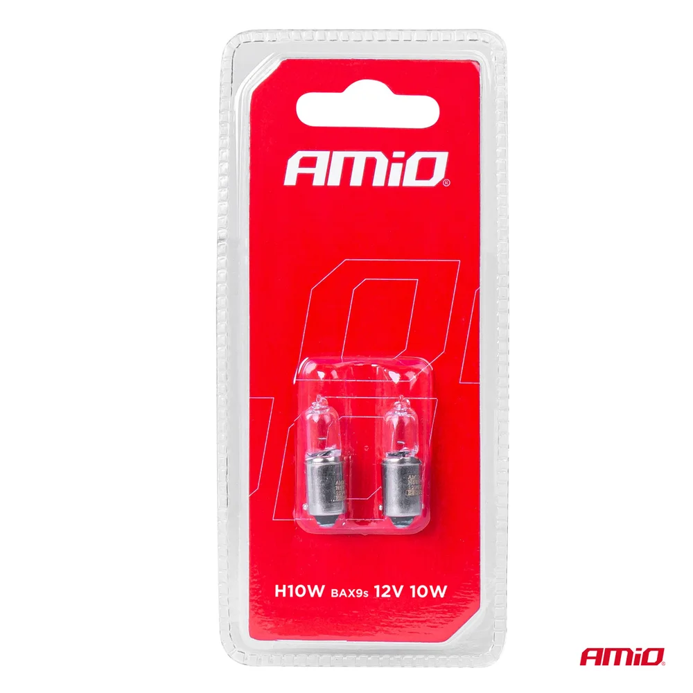 HALOGENOVÉ ŽÁROVKY H10W 12V 10W BAX9S 2S AMIO 03356 - Obrázek 4