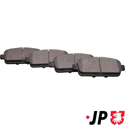 Sada brzdových destiček, kotoučová brzda JP GROUP 1263701510