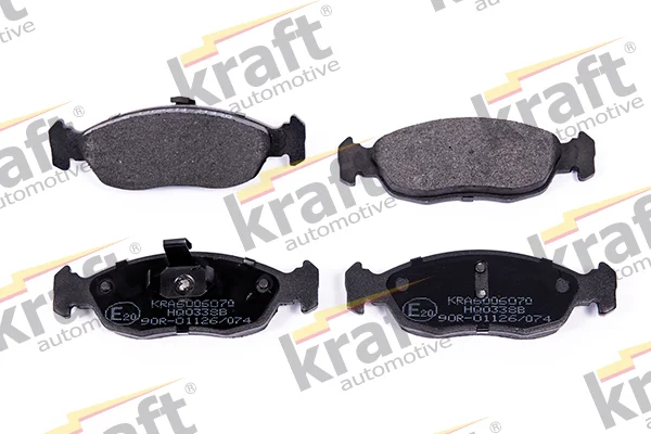 Sada brzdových destiček, kotoučová brzda KRAFT AUTOMOTIVE 6006070