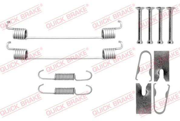 Sada příslušenství, brzdové čelisti QUICK BRAKE 105-0040