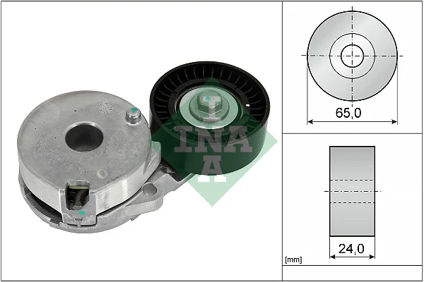 Napínací rameno, žebrovaný klínový řemen Schaeffler INA 534073310 Napínací rameno, žebrovaný klínový řemen Schaeffler INA 534073310