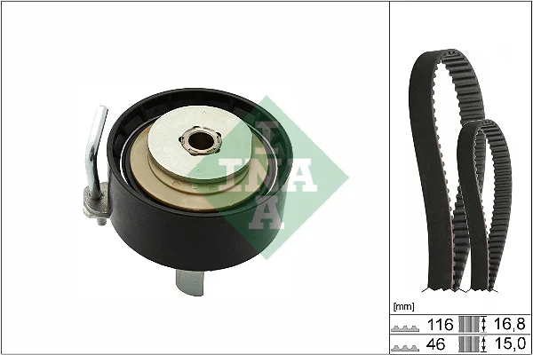 Sada rozvodového řemene Schaeffler INA 530076310 Sada rozvodového řemene Schaeffler INA 530076310