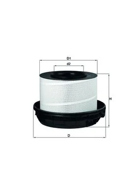Vzduchový filtr MAHLE LX814/1